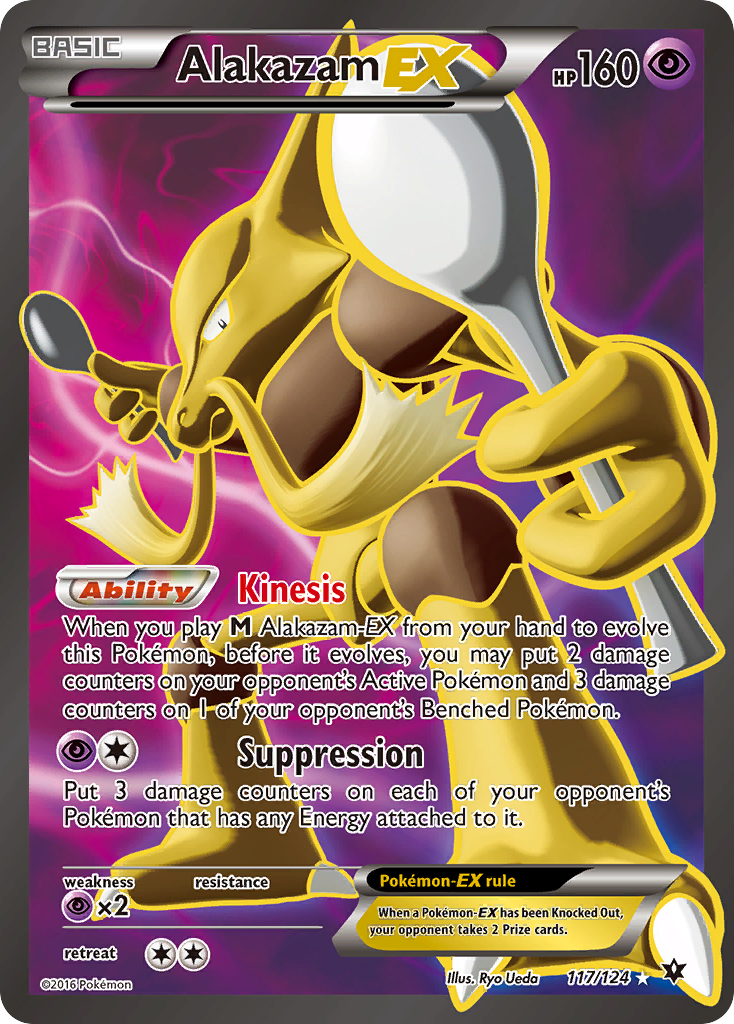 Alakazam EX (117/124) [XY: Fates Collide] | Exor Games Summserside