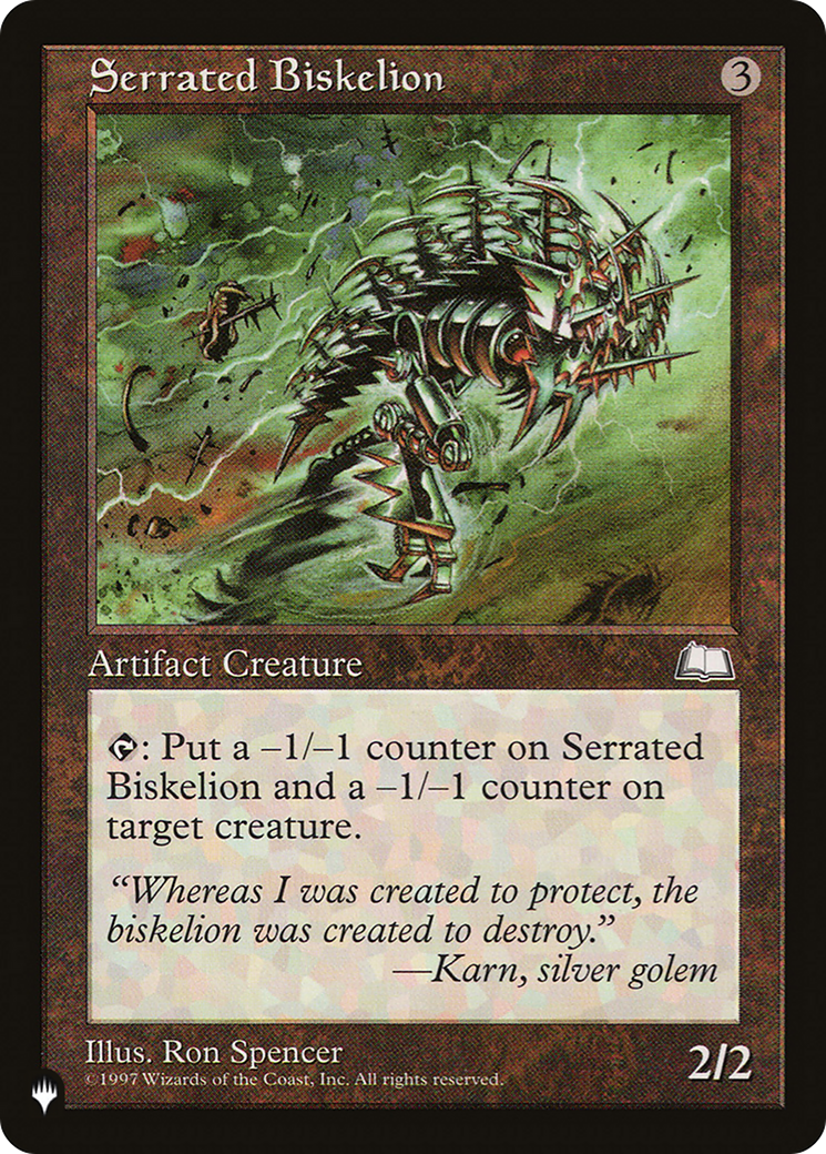 Serrated Biskelion [The List] | Exor Games Summserside