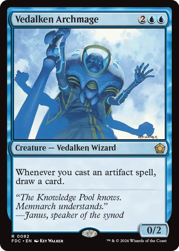 Vedalken Archmage [Foundations Commander] | Exor Games Summserside