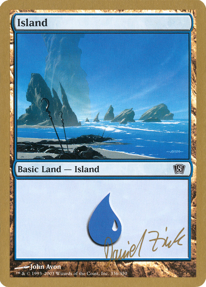 Island (dz336) (Daniel Zink) [World Championship Decks 2003] | Exor Games Summserside