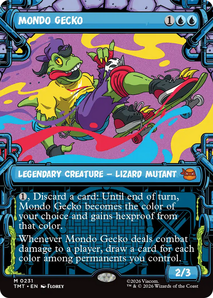 Mondo Gecko (Showcase) [Teenage Mutant Ninja Turtles] | Exor Games Summserside