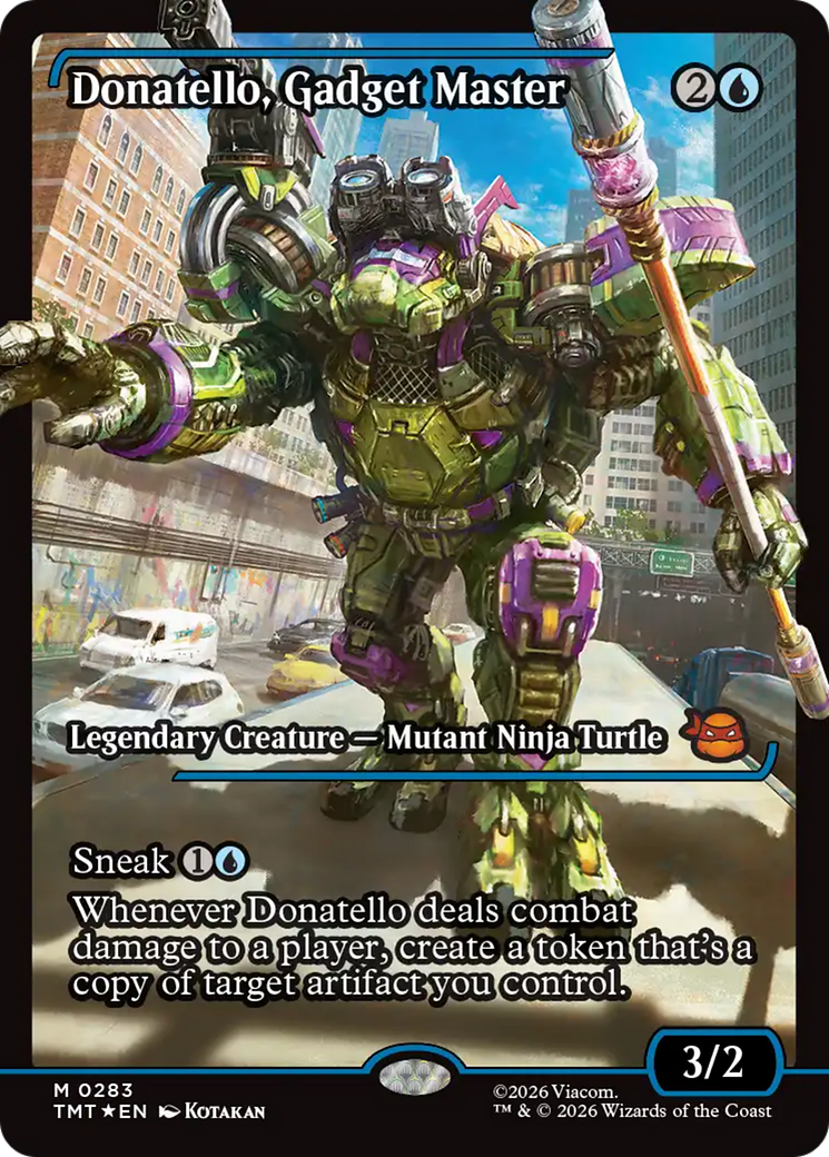 Donatello, Gadget Master (Showcase) [Teenage Mutant Ninja Turtles] | Exor Games Summserside