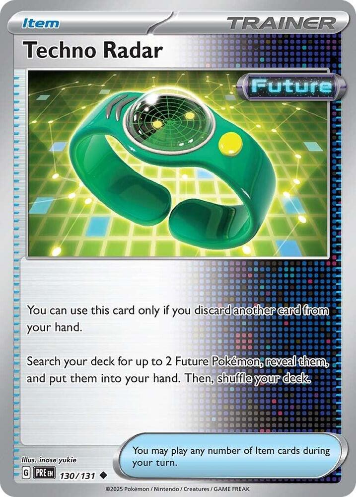 Techno Radar (130/131) [Scarlet & Violet: Prismatic Evolutions] | Exor Games Summserside