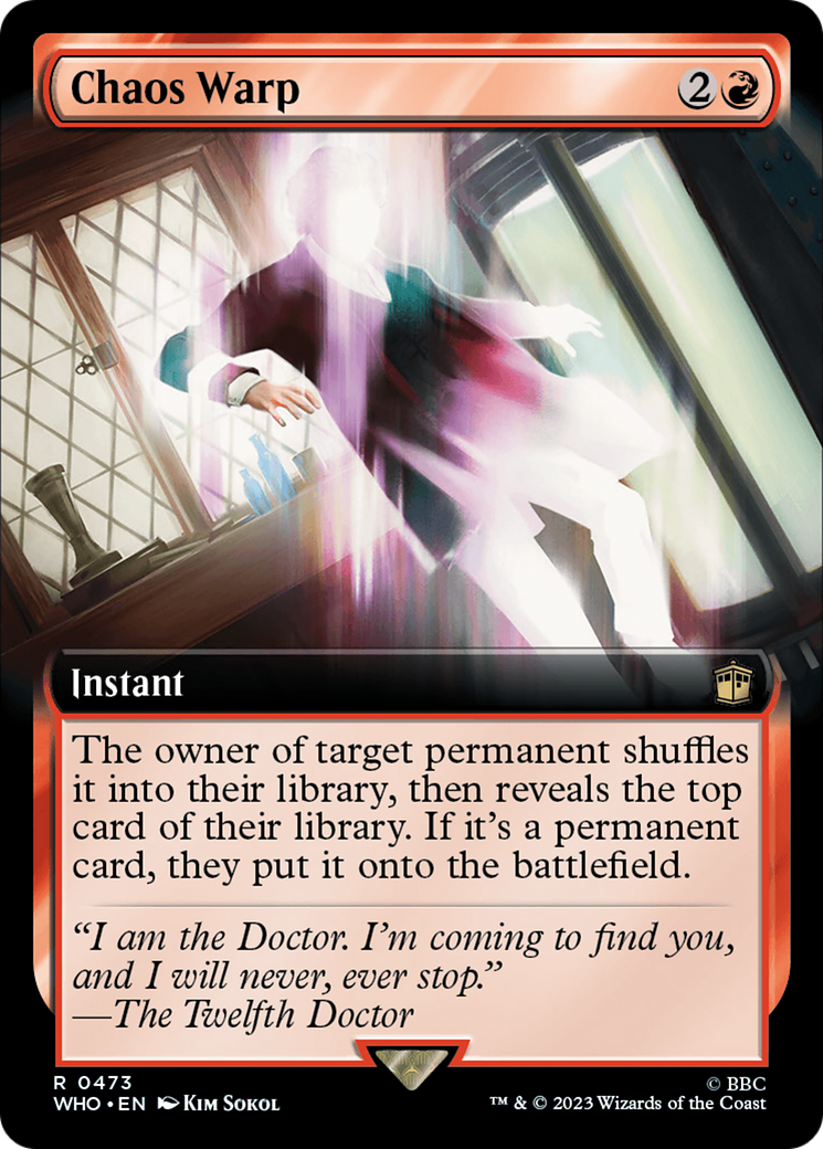 Chaos Warp (Extended Art) [Doctor Who] | Exor Games Summserside