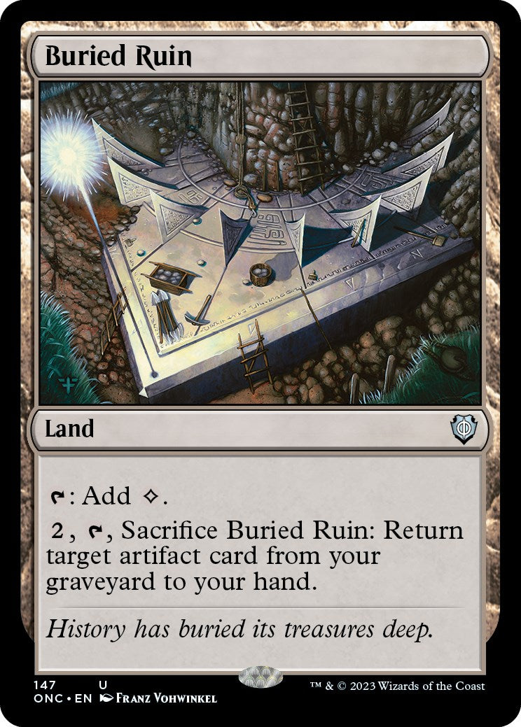 Buried Ruin [Phyrexia: All Will Be One Commander] | Exor Games Summserside