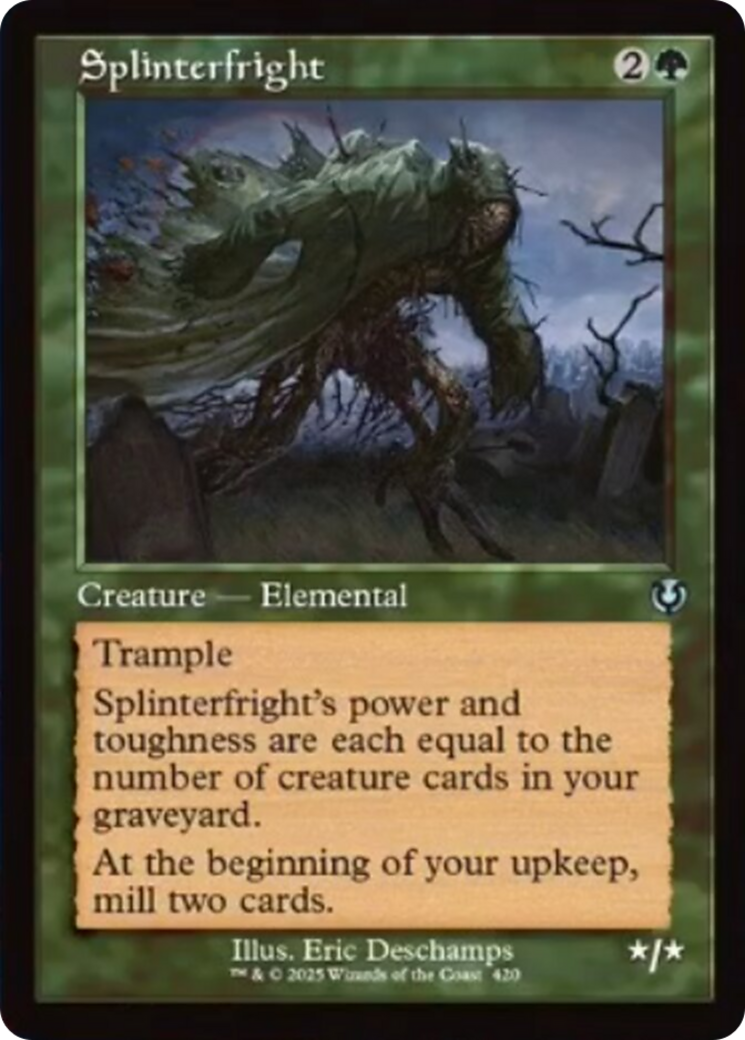 Splinterfright (Retro Frame) [Innistrad Remastered] | Exor Games Summserside