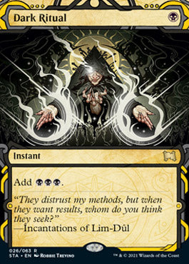 Dark Ritual (Foil Etched) [Strixhaven: Mystical Archive] | Exor Games Summserside