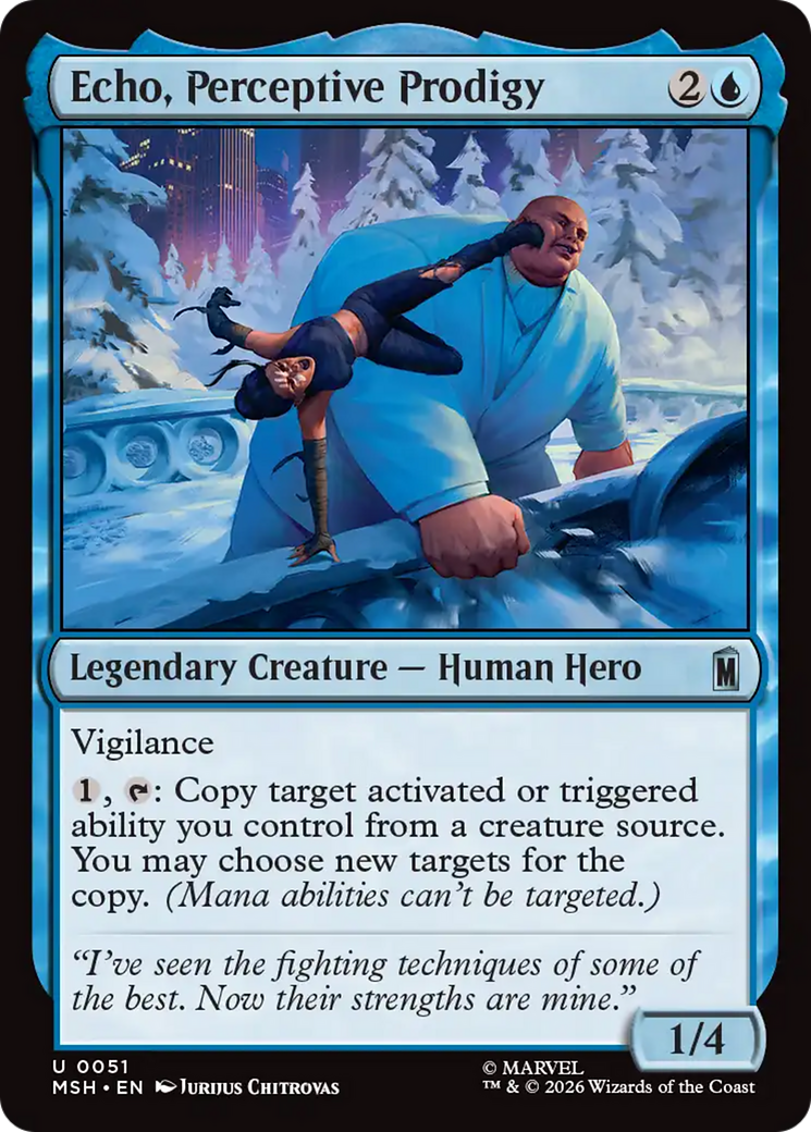 Echo, Perceptive Prodigy [Marvel Super Heroes] | Exor Games Summserside