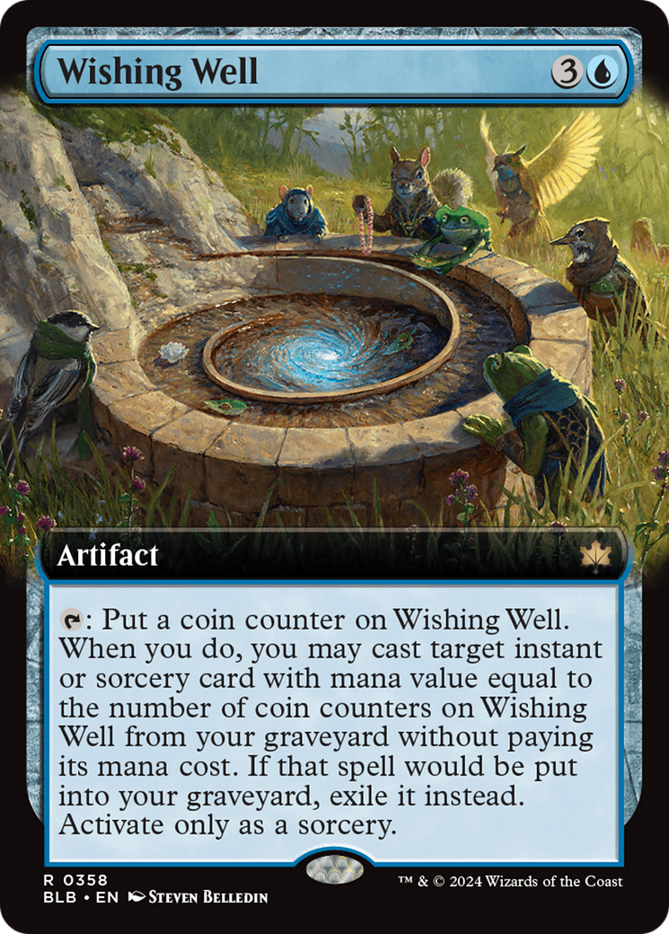 Wishing Well (Extended Art) [Bloomburrow] | Exor Games Summserside