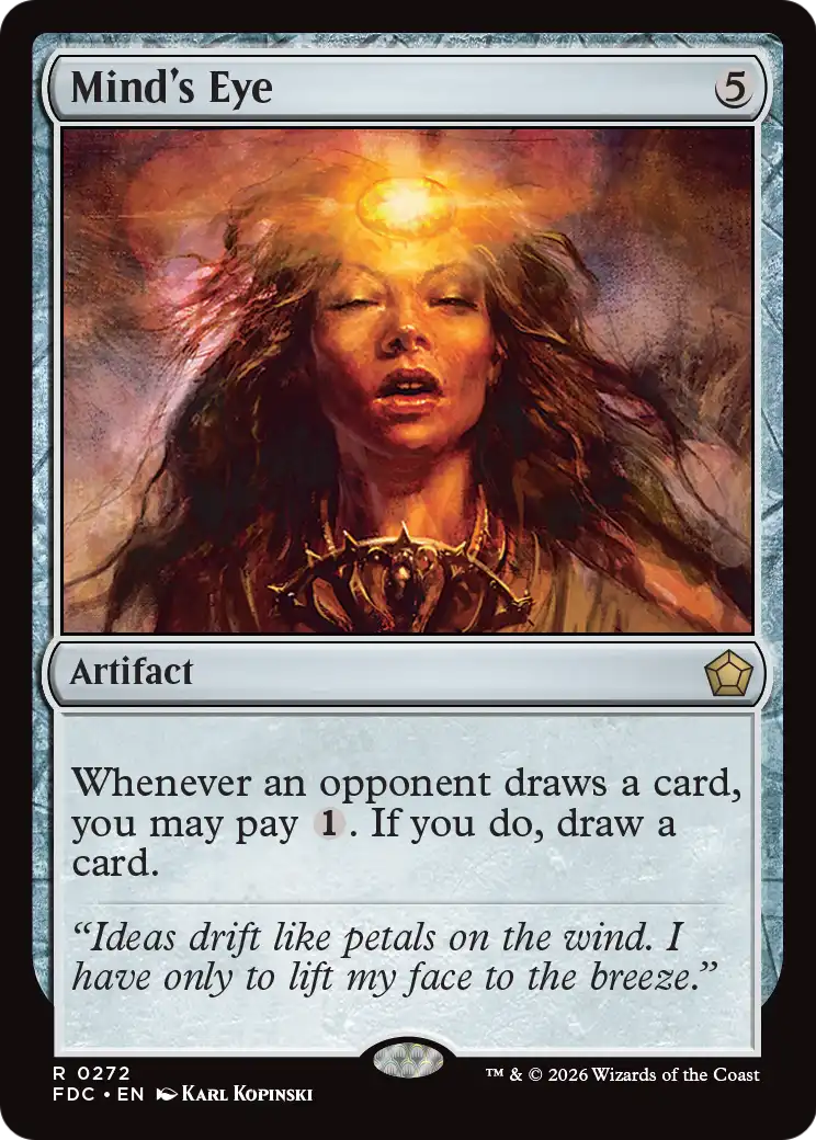 Mind's Eye [Foundations Commander] | Exor Games Summserside