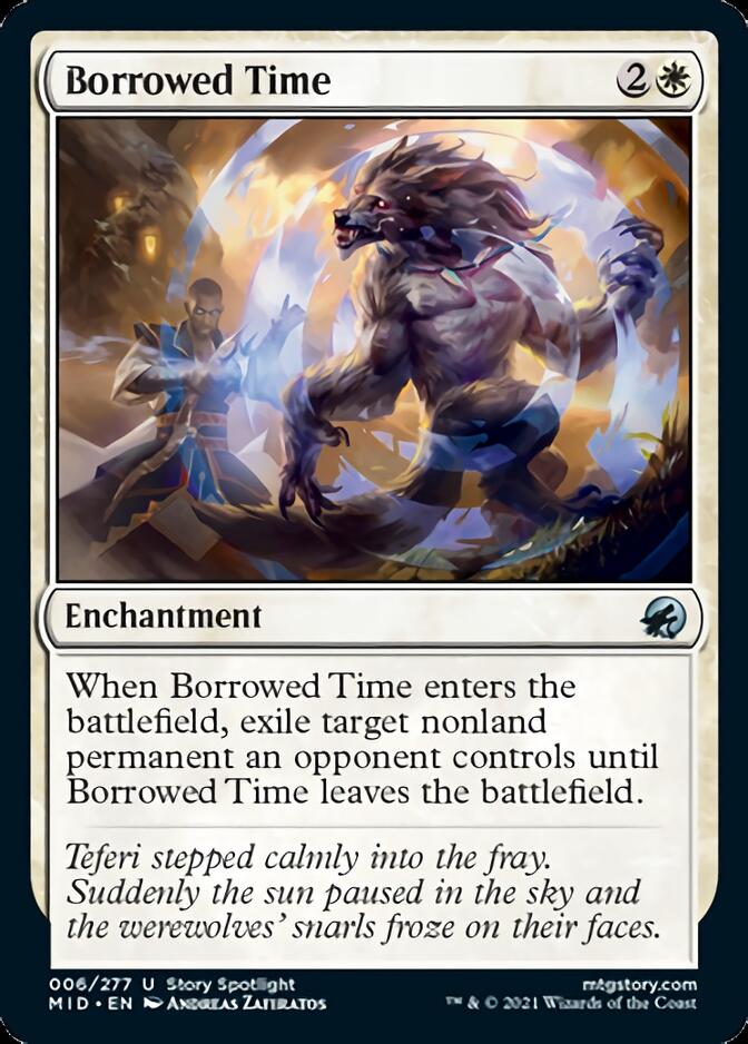 Borrowed Time [Innistrad: Midnight Hunt] | Exor Games Summserside