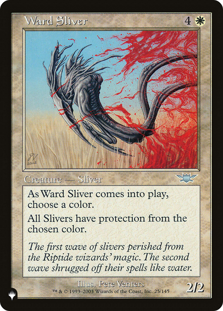 Ward Sliver [The List Reprints] | Exor Games Summserside