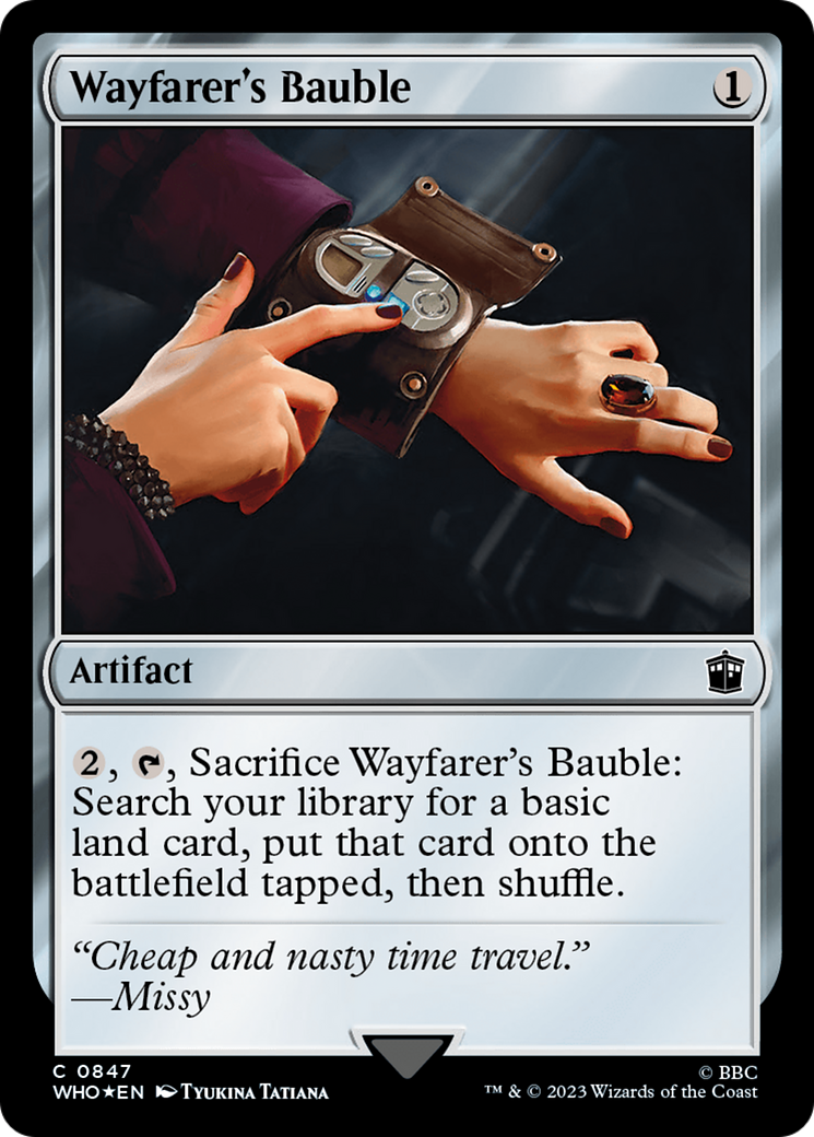 Wayfarer's Bauble (Surge Foil) [Doctor Who] | Exor Games Summserside