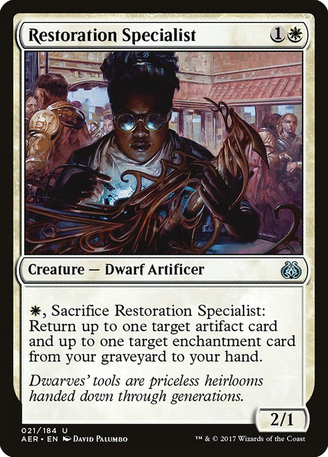 Restoration Specialist [Aether Revolt] | Exor Games Summserside