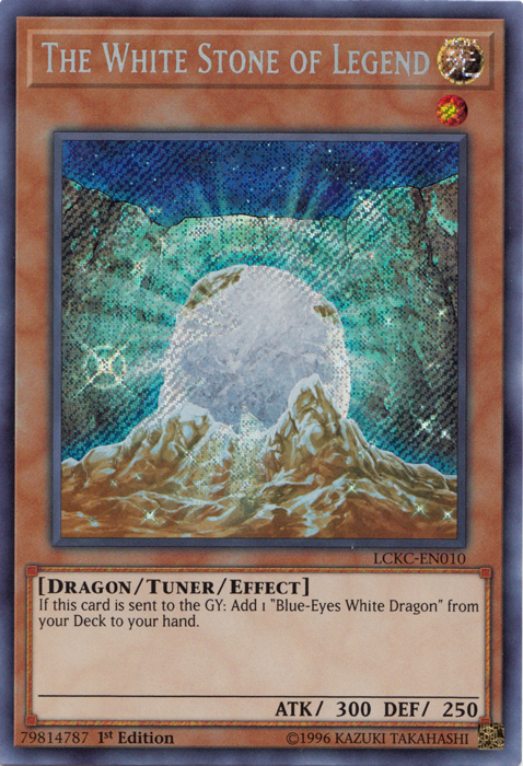 The White Stone of Legend [LCKC-EN010] Secret Rare | Exor Games Summserside