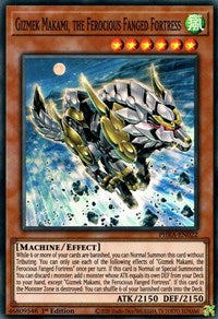 Gizmek Makami, the Ferocious Fanged Fortress [PHRA-EN022] Super Rare | Exor Games Summserside