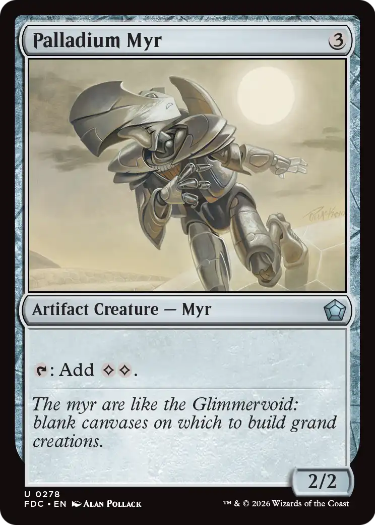 Palladium Myr [Foundations Commander] | Exor Games Summserside