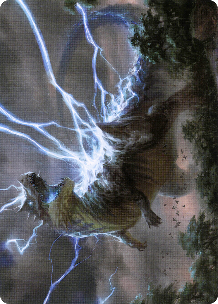 Thrasta, Tempest's Roar Art Card (41) [Modern Horizons 2 Art Series] | Exor Games Summserside
