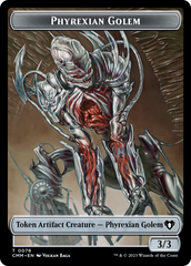 Phyrexian Golem // Ox Double-Sided Token [Commander Masters Tokens] | Exor Games Summserside