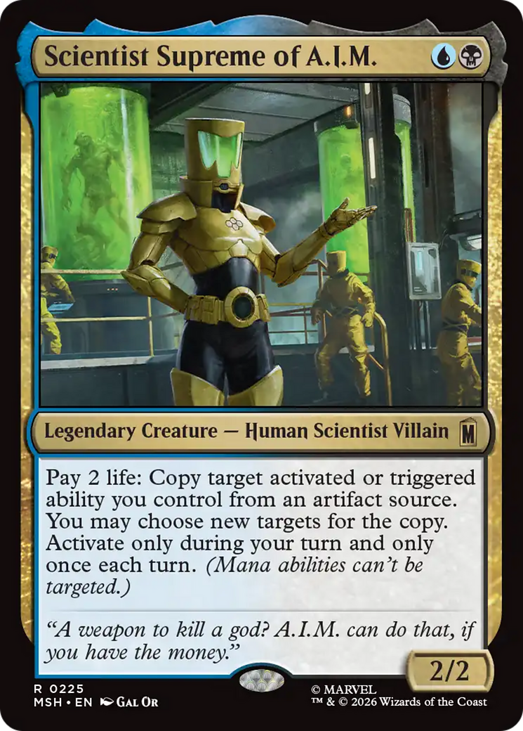 Scientist Supreme of A.I.M. [Marvel Super Heroes] | Exor Games Summserside