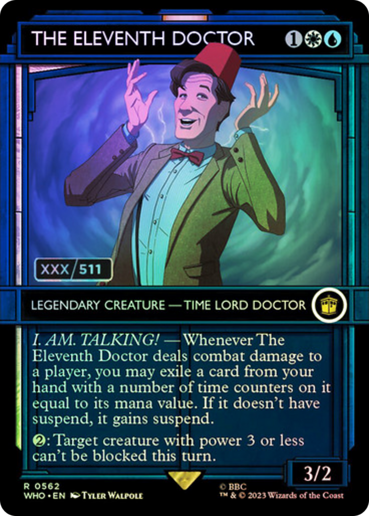 The Eleventh Doctor (Serial Numbered) [Doctor Who] | Exor Games Summserside