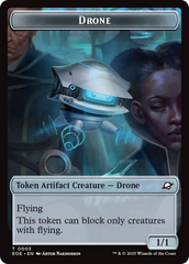 Robot // Drone Double-Sided Token [Edge of Eternities Tokens] | Exor Games Summserside