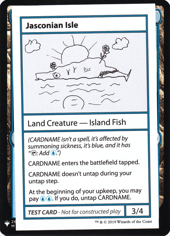 Jasconian Isle [Mystery Booster Playtest Cards] | Exor Games Summserside