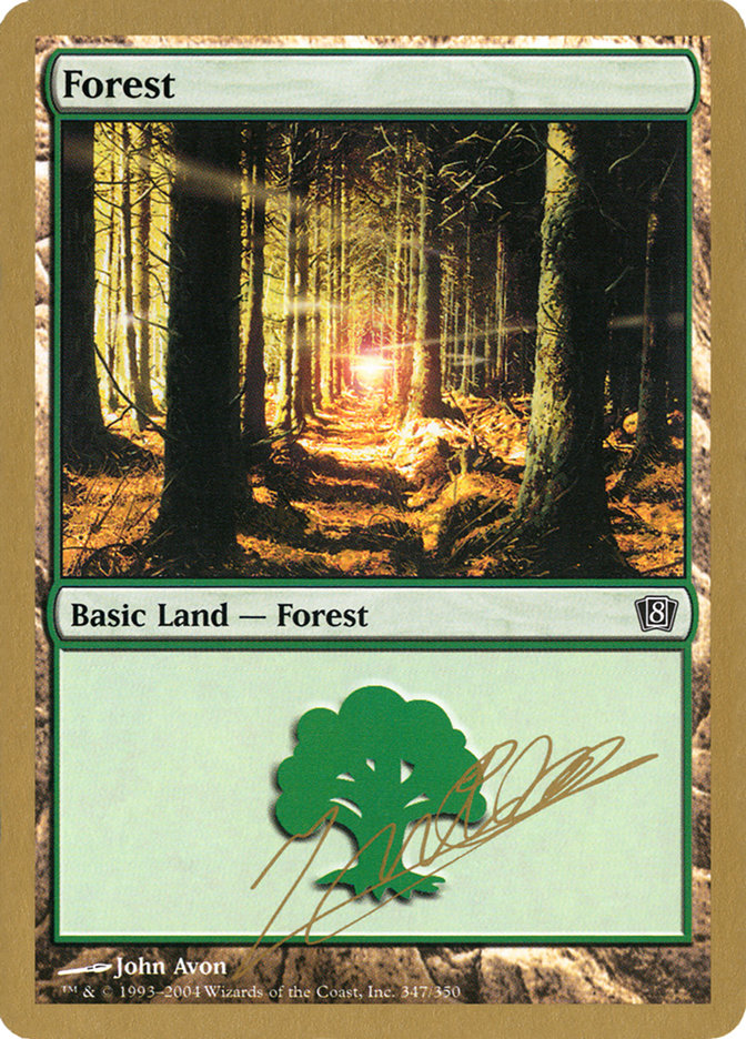 Forest (jn347) (Julien Nuijten) [World Championship Decks 2004] | Exor Games Summserside