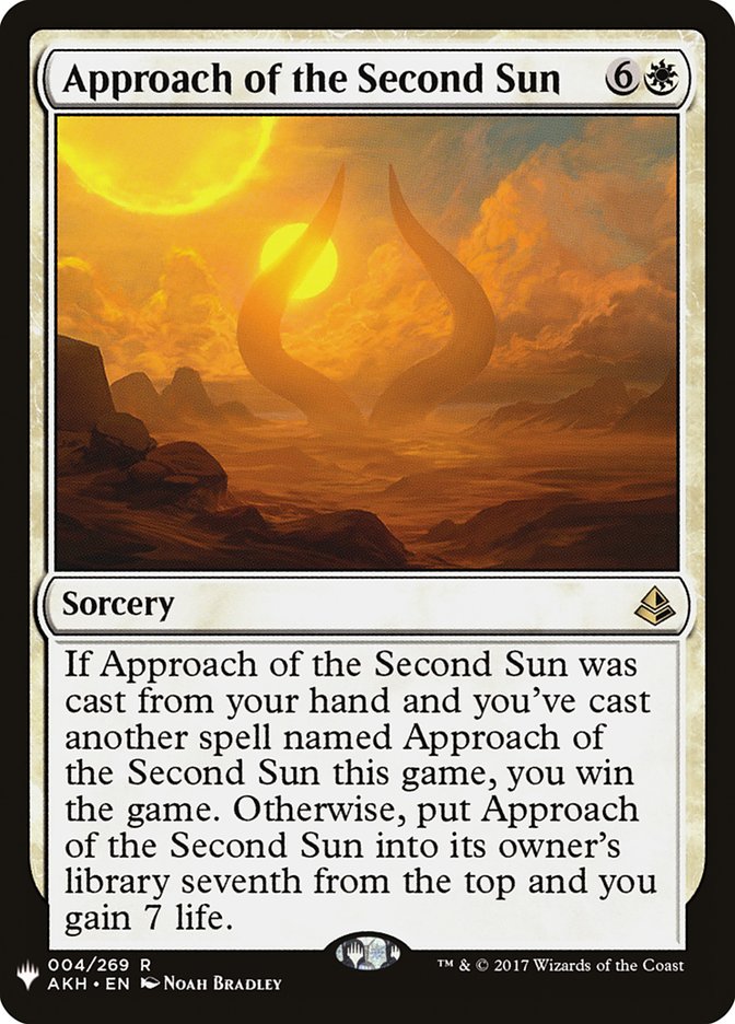 Approach of the Second Sun [Mystery Booster] | Exor Games Summserside