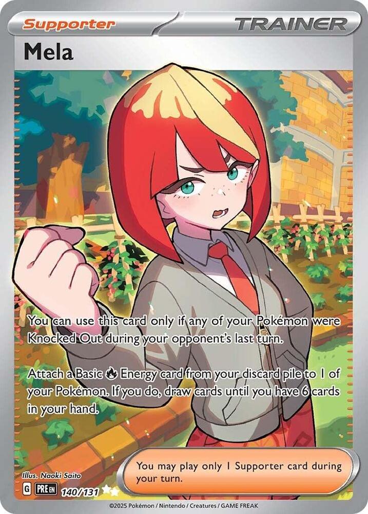 Mela (140/131) [Scarlet & Violet: Prismatic Evolutions] | Exor Games Summserside