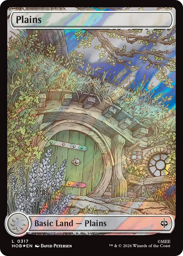 Plains (0317) (Surge Foil) [The Hobbit] | Exor Games Summserside