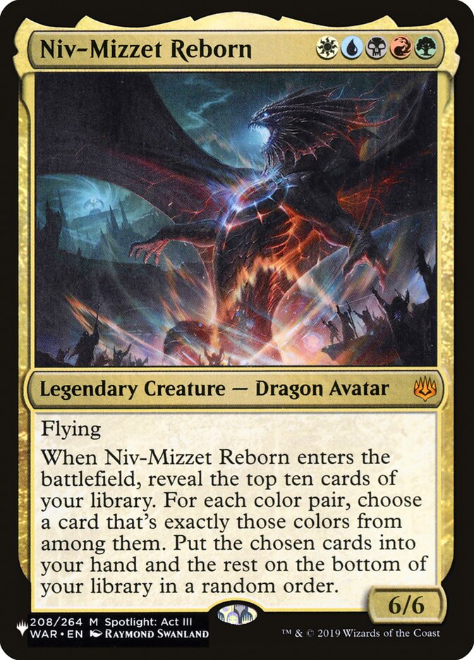 Niv-Mizzet Reborn [The List] | Exor Games Summserside