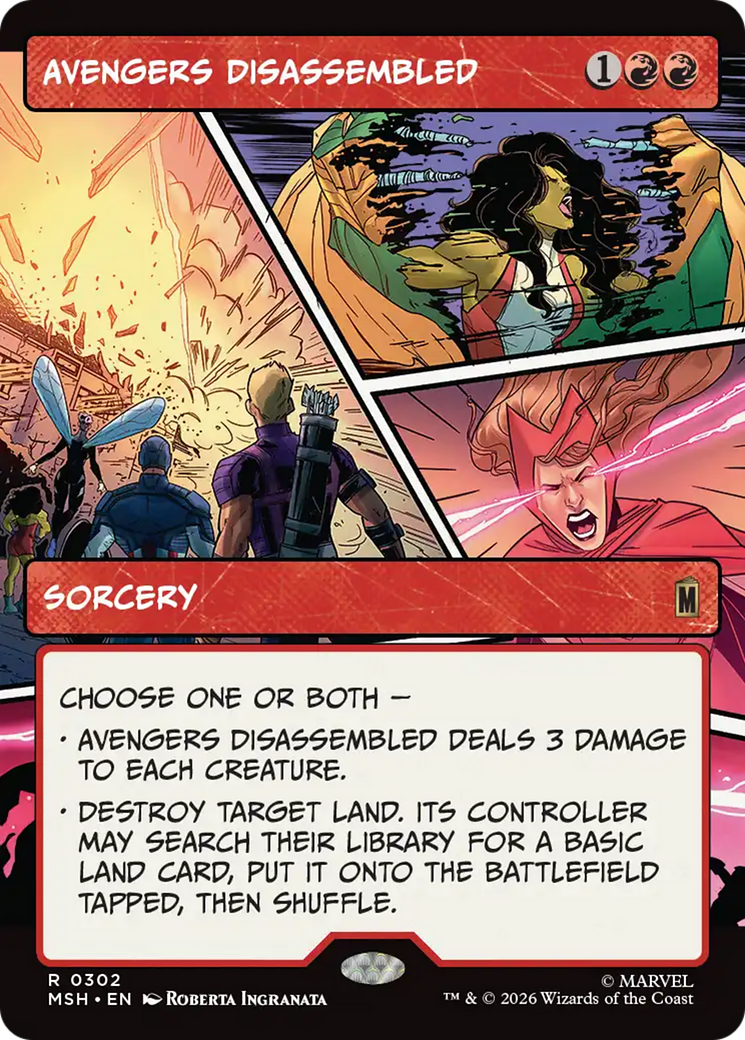 Avengers Disassembled (Borderless) [Marvel Super Heroes] | Exor Games Summserside