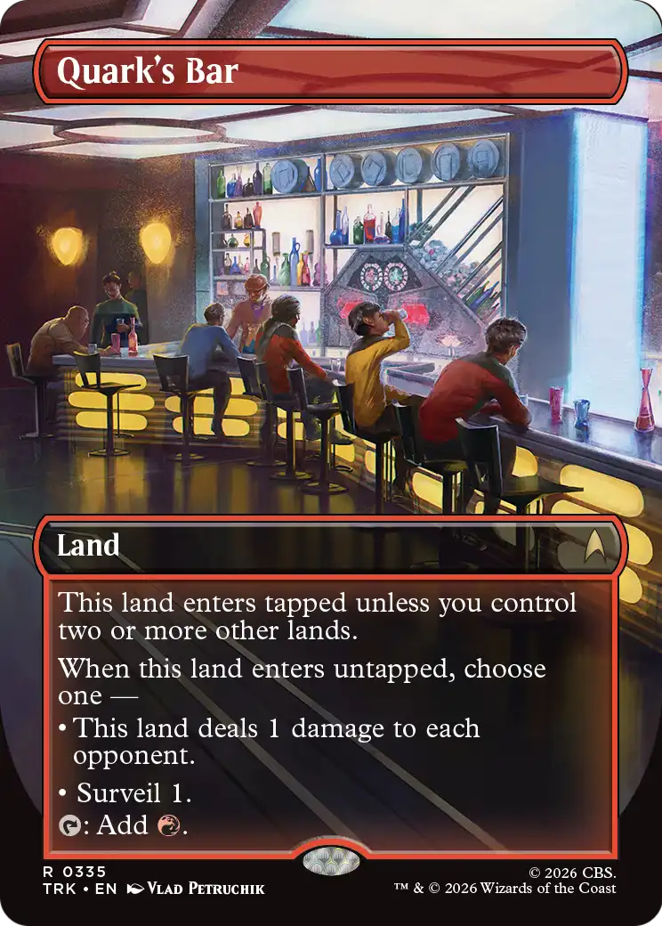 Quark's Bar (Borderless) (0335) [Star Trek] | Exor Games Summserside