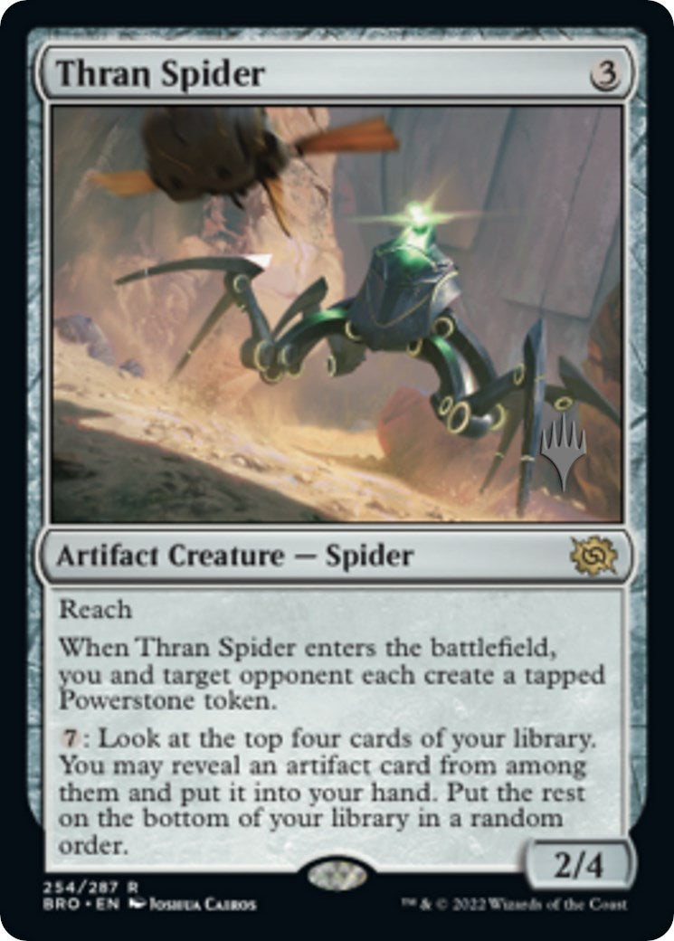 Thran Spider (Promo Pack) [The Brothers' War Promos] | Exor Games Summserside