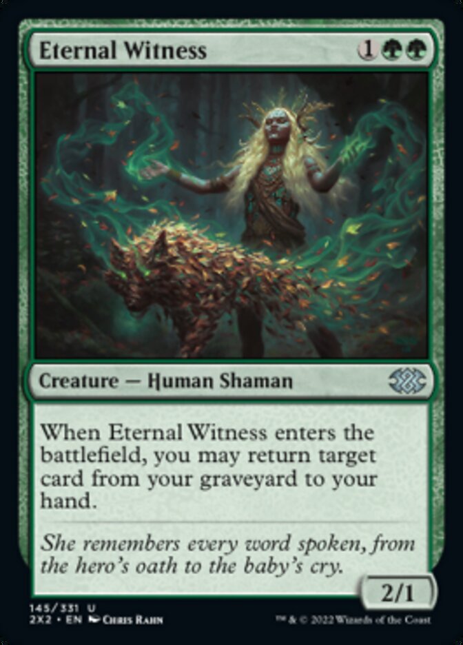 Eternal Witness [Double Masters 2022] | Exor Games Summserside