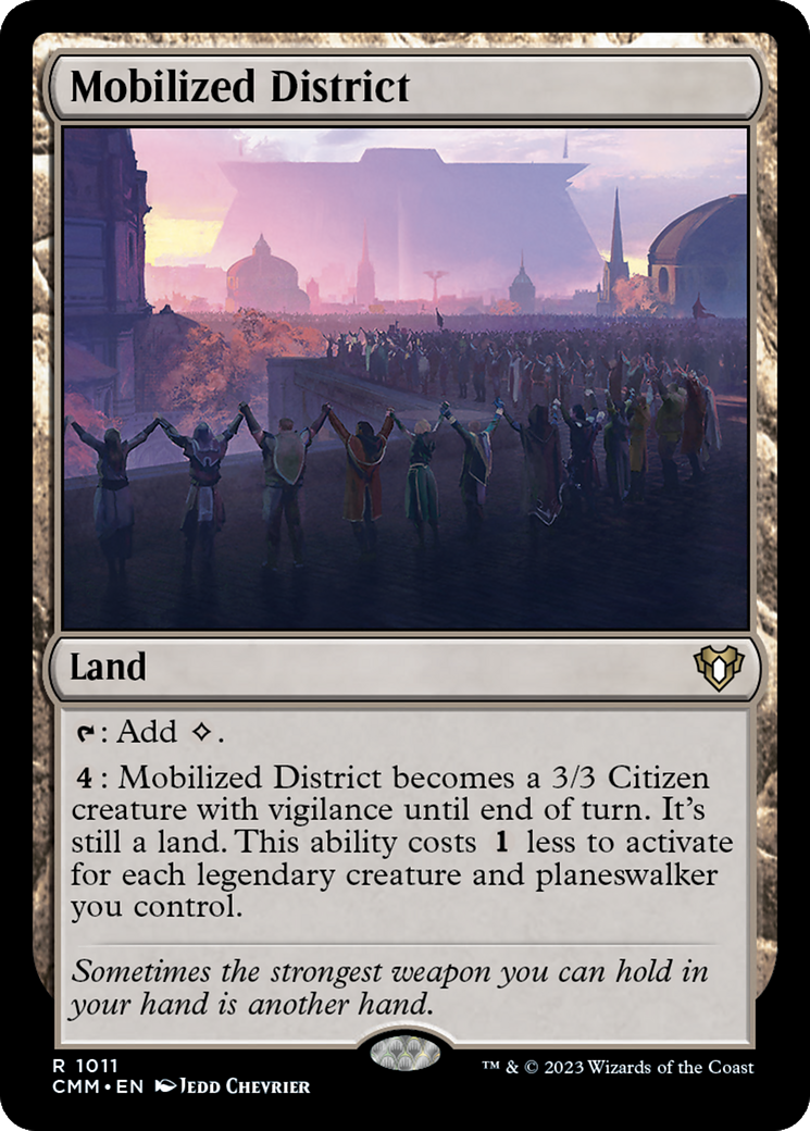 Mobilized District [Commander Masters] | Exor Games Summserside
