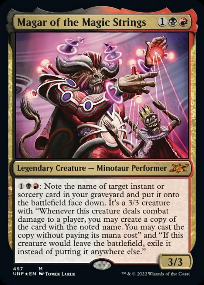 Magar of the Magic Strings (Galaxy Foil) [Unfinity] | Exor Games Summserside