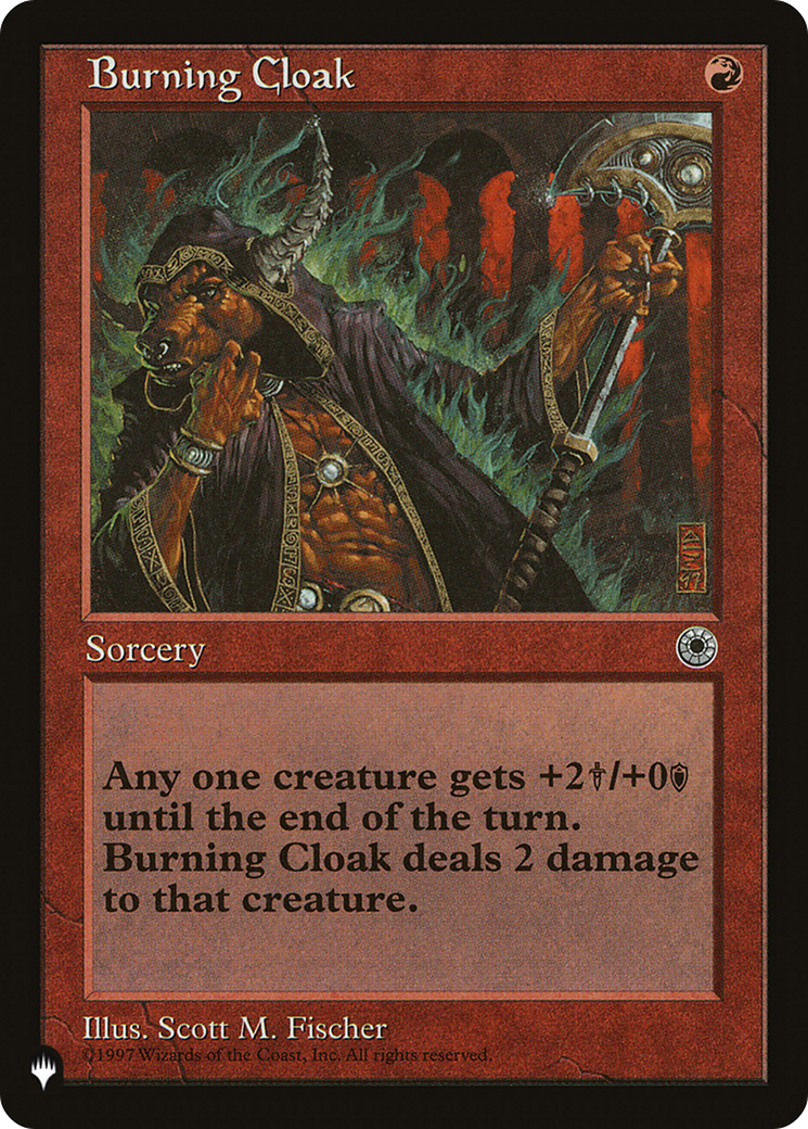 Burning Cloak [The List] | Exor Games Summserside