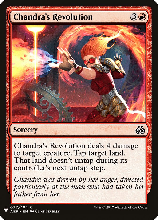 Chandra's Revolution [Mystery Booster] | Exor Games Summserside