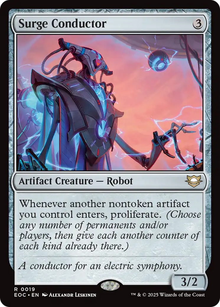 Surge Conductor [Edge of Eternities Commander] | Exor Games Summserside