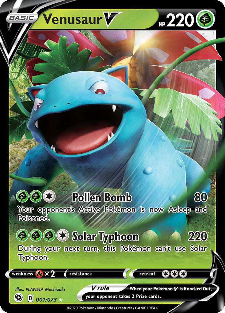 Venusaur V (001/073) [Sword & Shield: Champion's Path] | Exor Games Summserside