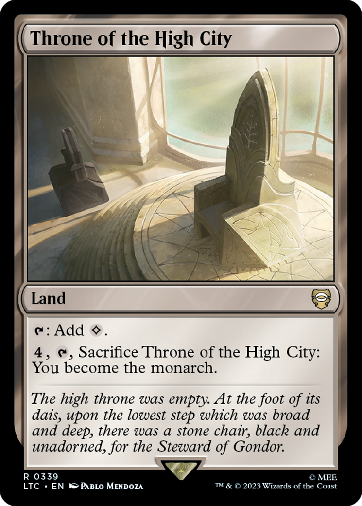 Throne of the High City [The Lord of the Rings: Tales of Middle-Earth Commander] | Exor Games Summserside
