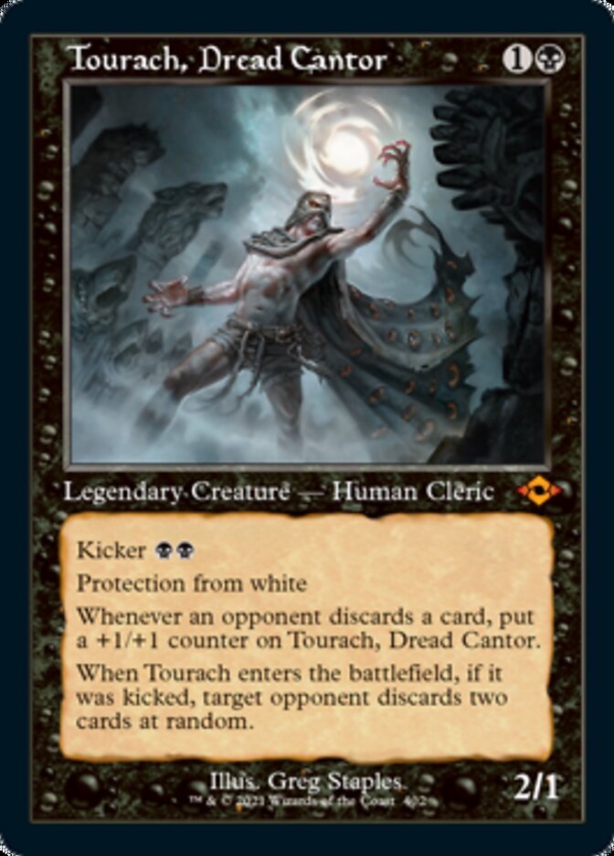 Tourach, Dread Cantor (Retro Foil Etched) [Modern Horizons 2] | Exor Games Summserside