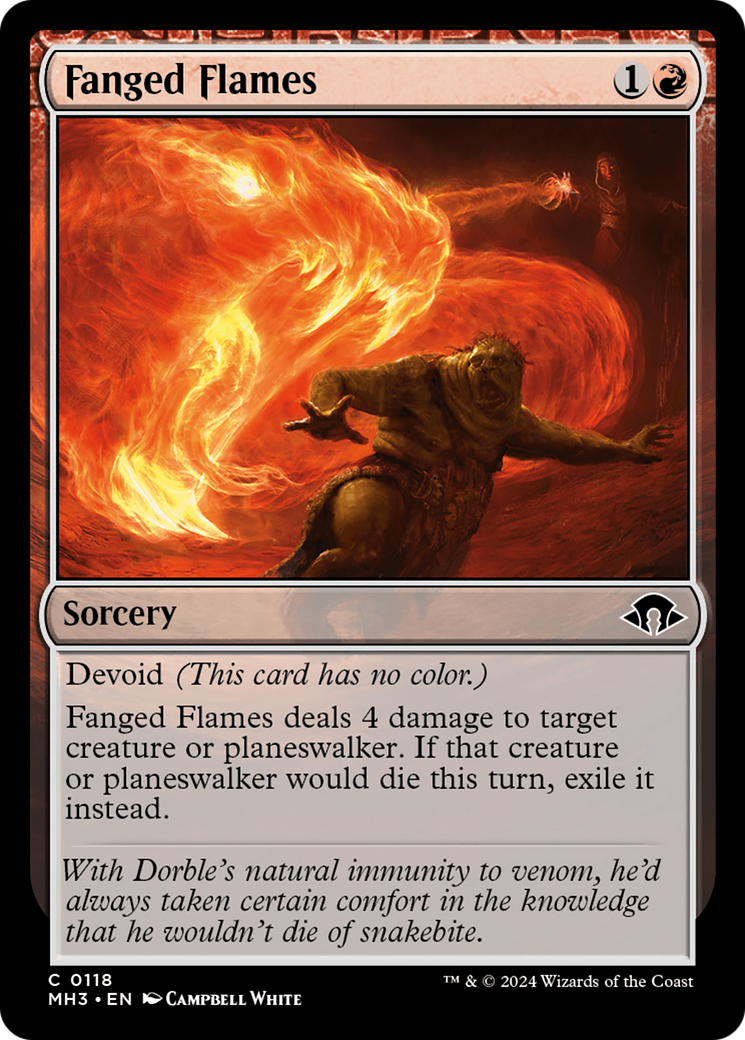 Fanged Flames [Modern Horizons 3] | Exor Games Summserside