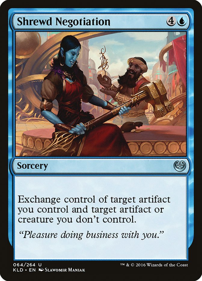 Shrewd Negotiation [Kaladesh] | Exor Games Summserside