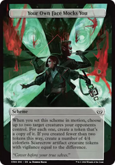 Your Own Face Mocks You (Full Art) [Duskmourn: Archenemy] | Exor Games Summserside