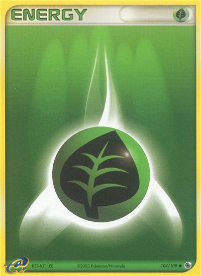 Grass Energy (104/109) [EX: Ruby & Sapphire] | Exor Games Summserside