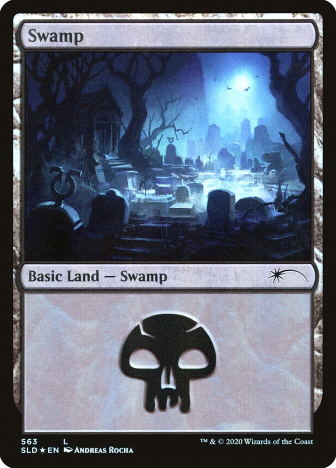 Swamp (Spooky) (563) [Secret Lair Drop Promos] | Exor Games Summserside