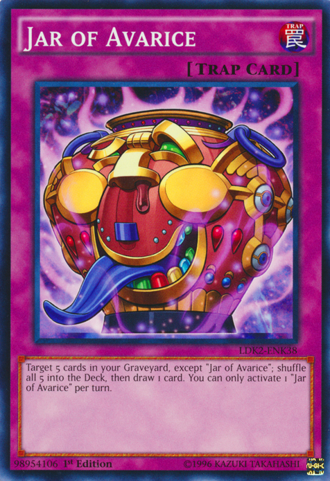 Jar of Avarice [LDK2-ENK38] Common | Exor Games Summserside